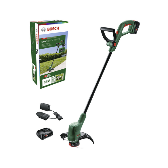 BOSCH HOME GARDEN Akku Rasentrimmer EasyGrassCut 18V 260 grün