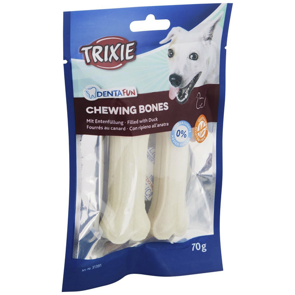 TRIXIE Hunde Kauknochen Denta Fun 70 G Knochen Ente Hagebau De