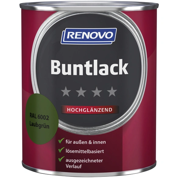 Renovo Buntlack Hochgl Nzend Laubgr N Ral Hagebau De