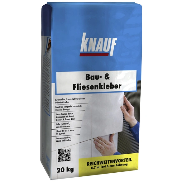 KNAUF Fliesenkleber 20 Kg Grau Hagebau De