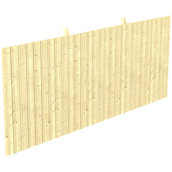 SKANHOLZ Rückwand, B x H 78,5 x 220 cm, Holz, Farbe natur hagebau.de