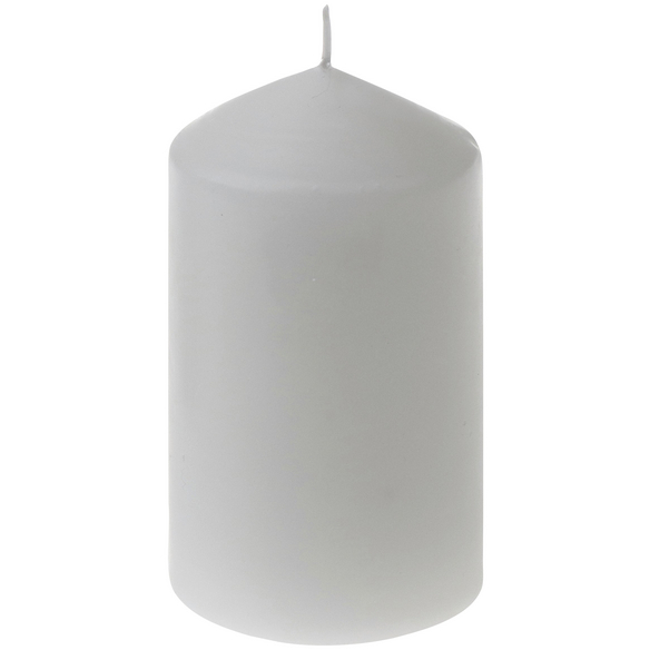 Cereria Di Giorgio Kugelkerzen 10cm - 4er Set Weiß Ohne Duft