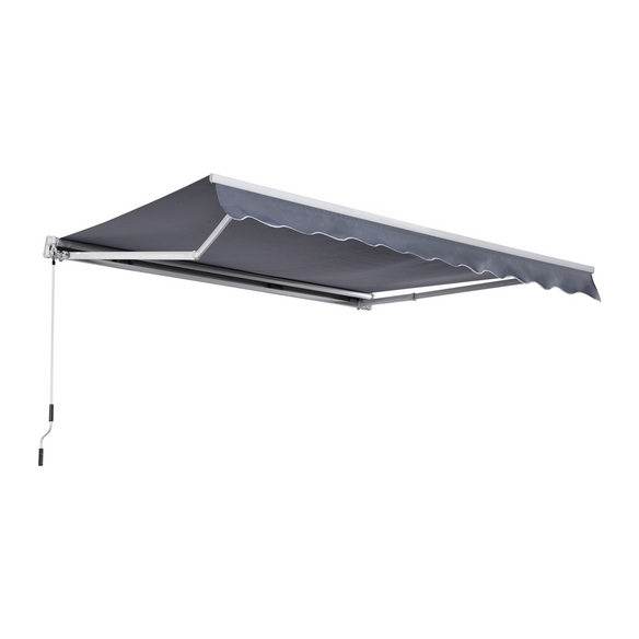 Outsunny Markise, BxL 295 x 250 cm, Aluminium/Polyester hagebau.de