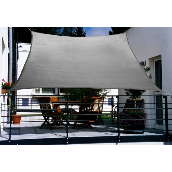 CONGCLI Sonnensegel Rechteckig 120x140cm - UV Schutz Für Garten, Balkon & Terrasse