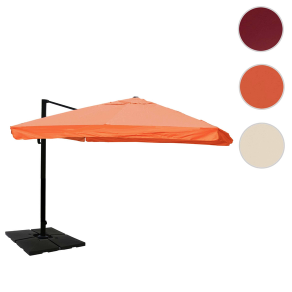 Commodore GastronomieAmpelschirm, 400 x 300 cm, Flap, mit