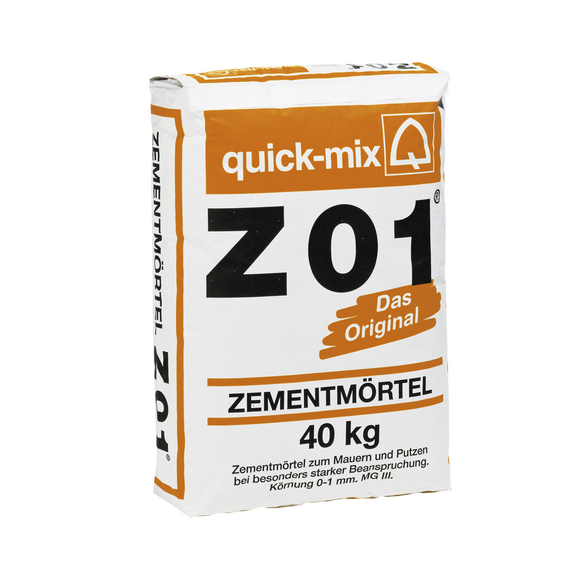 quickmix Mörtel, 40 kg, für außen und innen hagebau.de