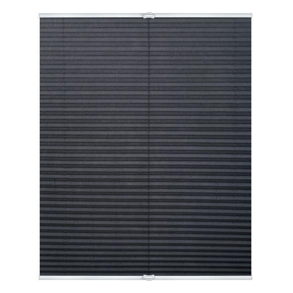 Lichtblick Plissee, ‎Klemmfix, verspannt, 70x130 cm, grau