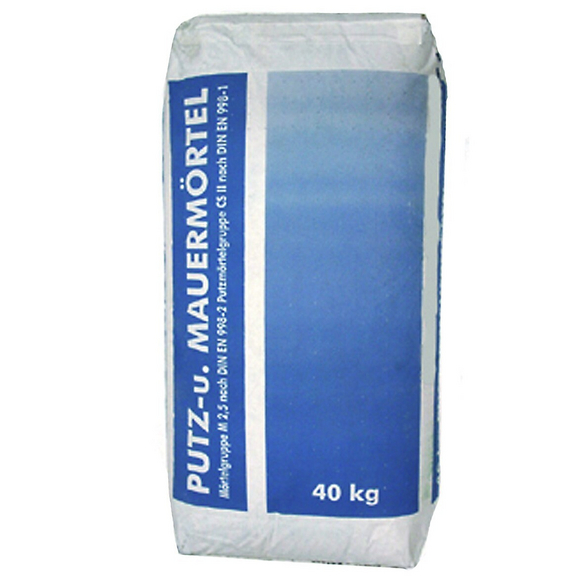 Putz und Mauermörtel grau 40 kg hagebau.de