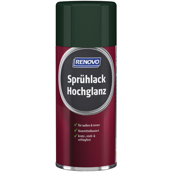 RENOVO Sprühlack hochglänzend, moosgrün RAL 6005 hagebau.de