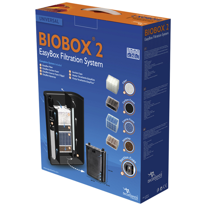 Germany product data sample: Innenfilter »BIOBOX«, 6,3 W, für Aquarien bis: 250 l, schwarz