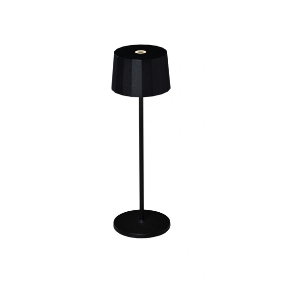 »Positano«, Batterie inkl. schwarz, dimmbar, Höhe: 35 cm, Konstsmide USB-Tischleuchte
