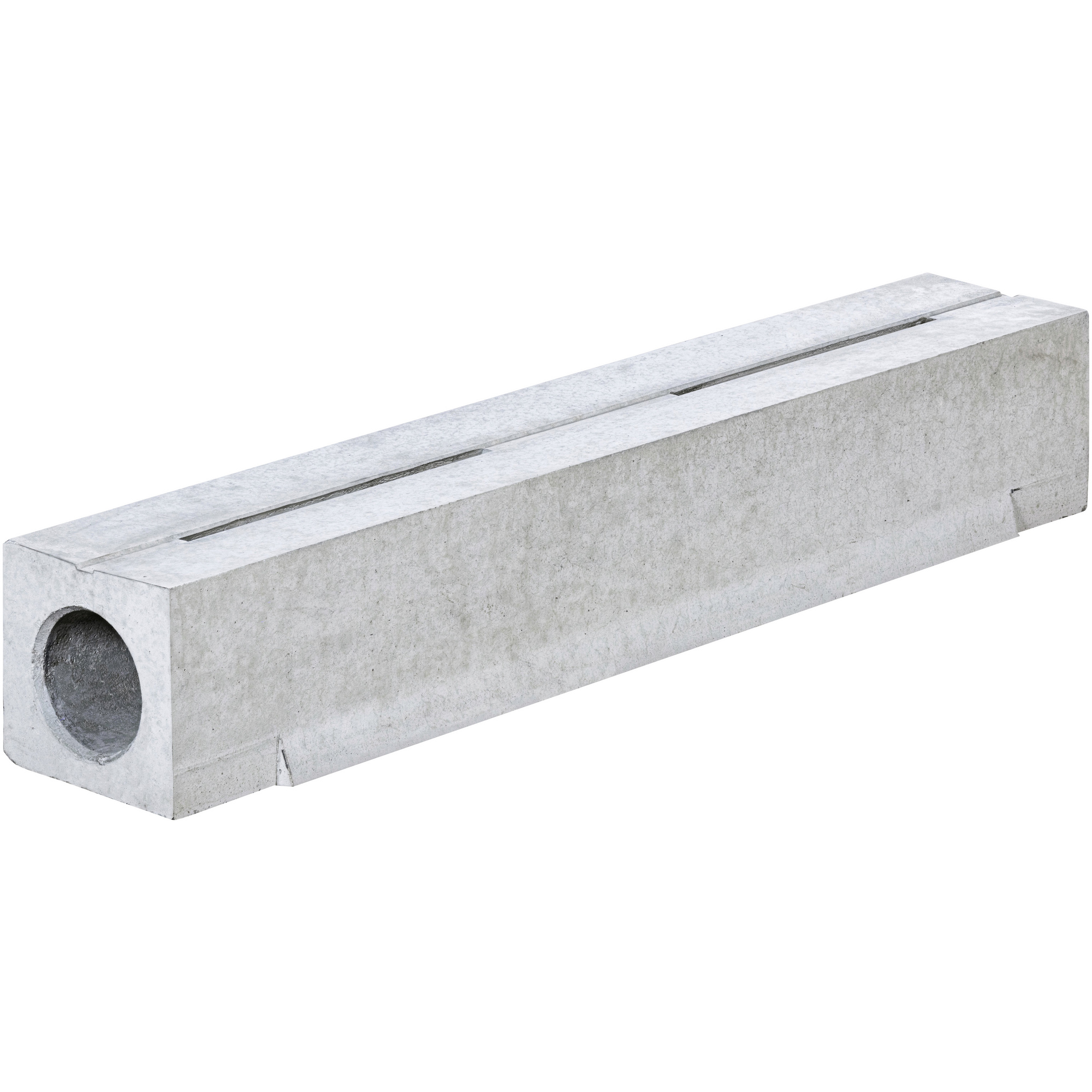 Mr. GARDENER Abwasserrinne, BxHxL 16 x 16 x 100 cm, Beton hagebau.de