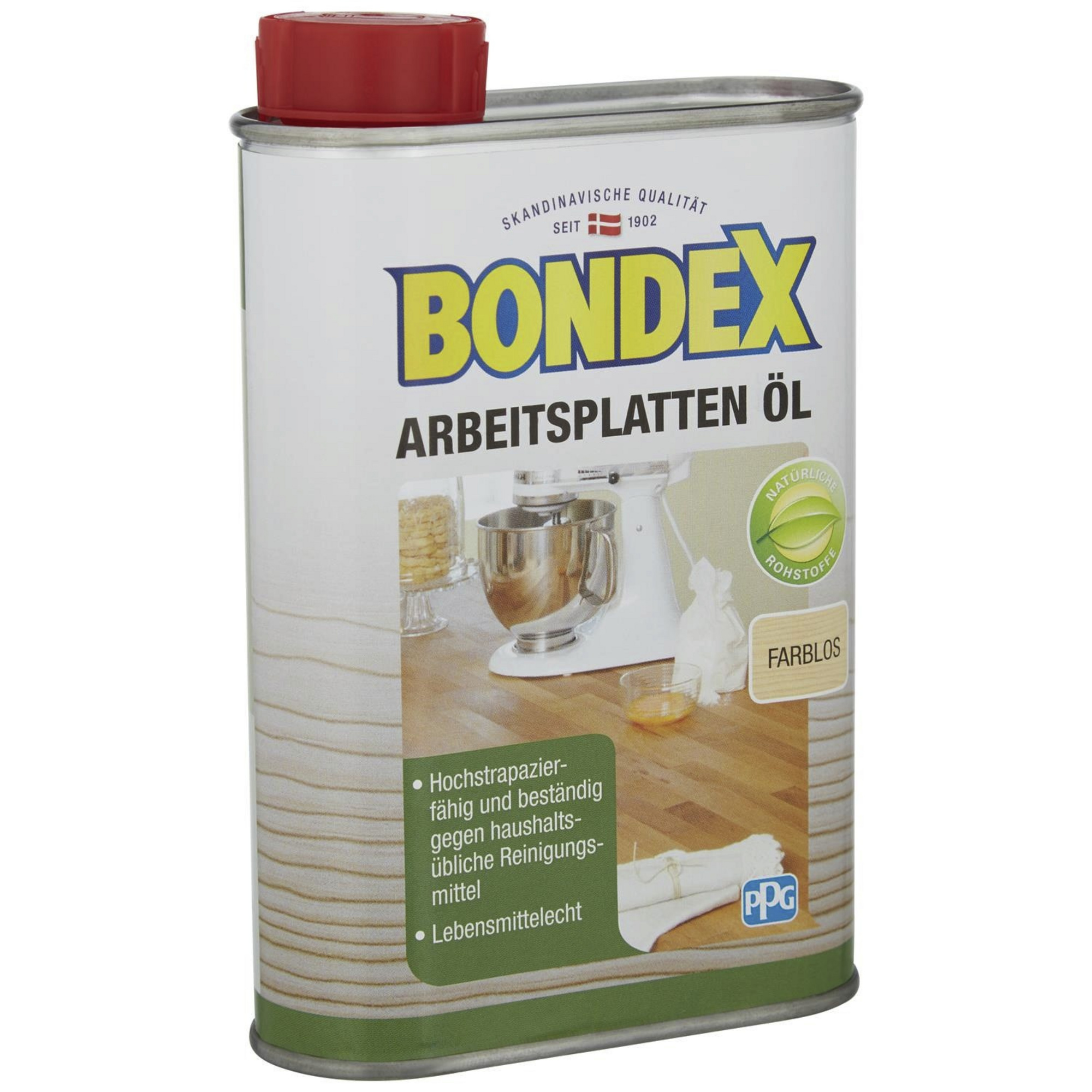 BONDEX Arbeitsplattenöl, transparent, matt, 0,25 l - hagebau.de