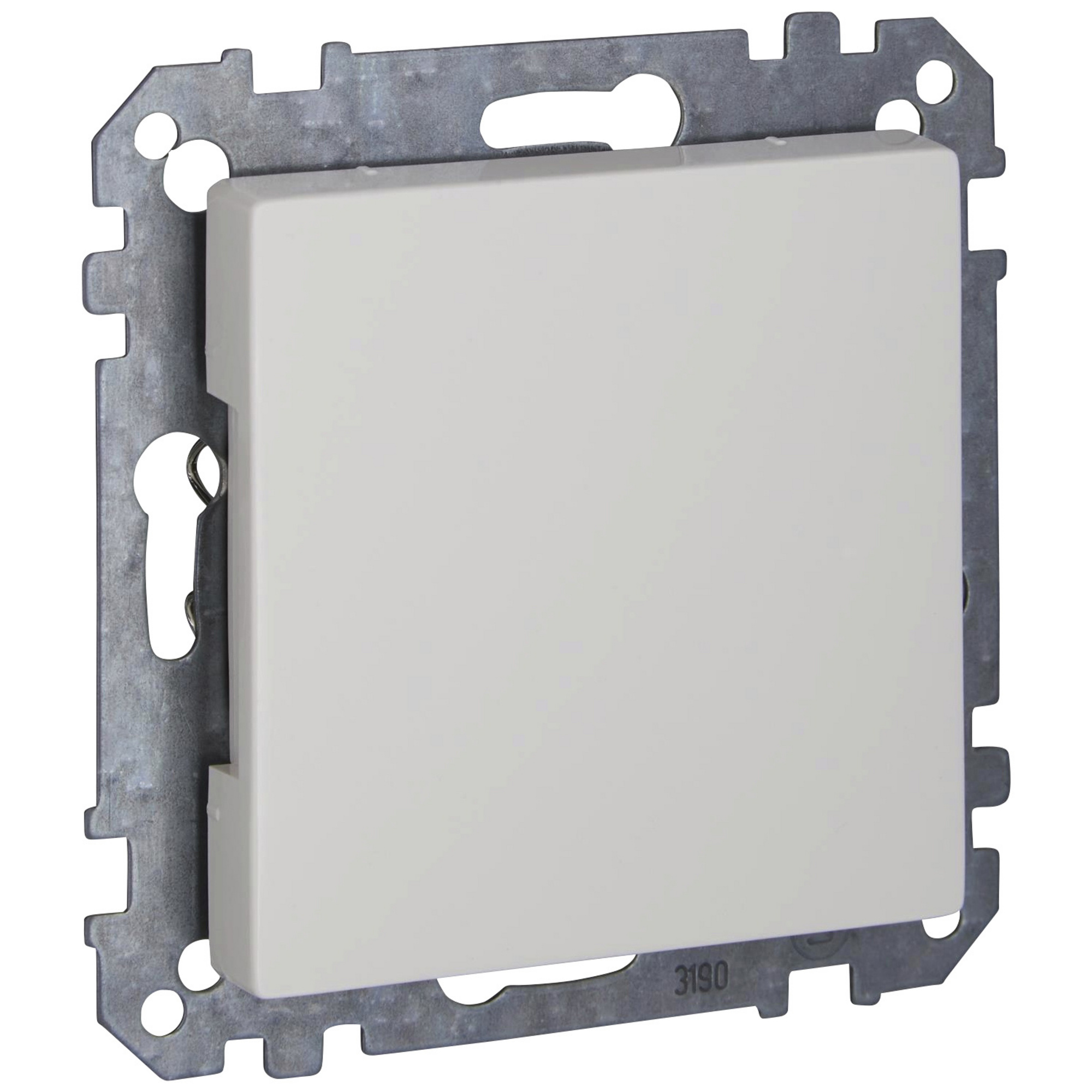 Merten 391946 Blindabdeckung Edelstahl - Universelle Abdeckung Für Elektroinstallation