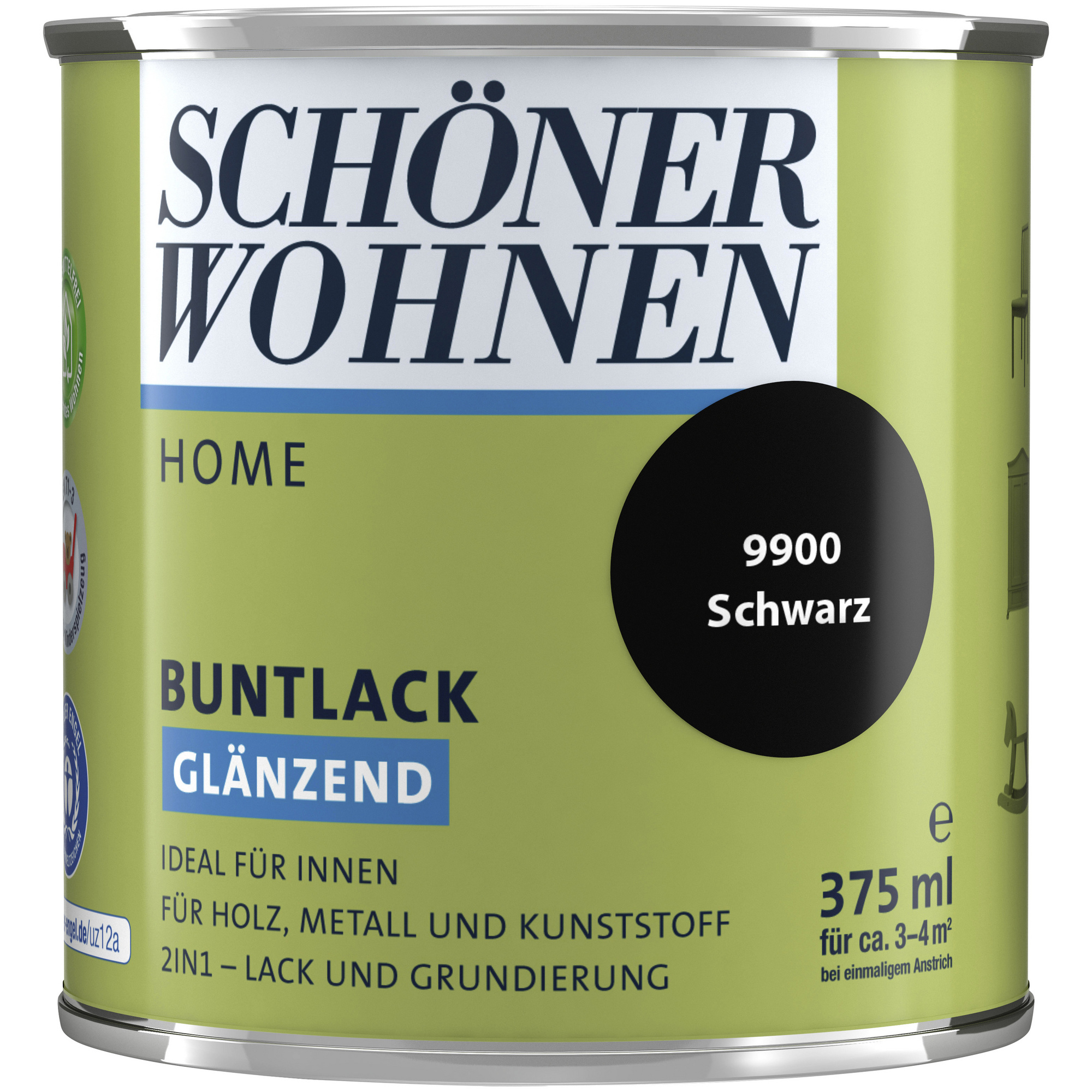 Buntlack 2in1 Seidenmatt - Buntlack - Lacke & Holzschutz - Malerbedarf