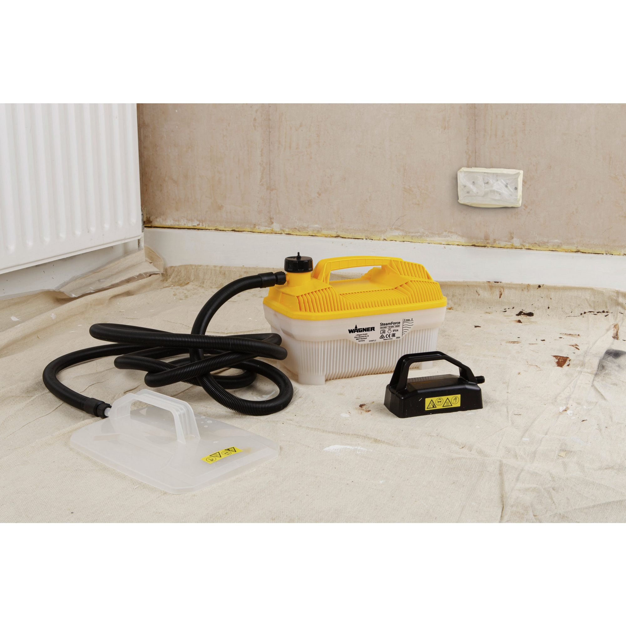 WAGNER DampfTapetenablöser »SteamForcePlus«, 2000 W, Kunststoff