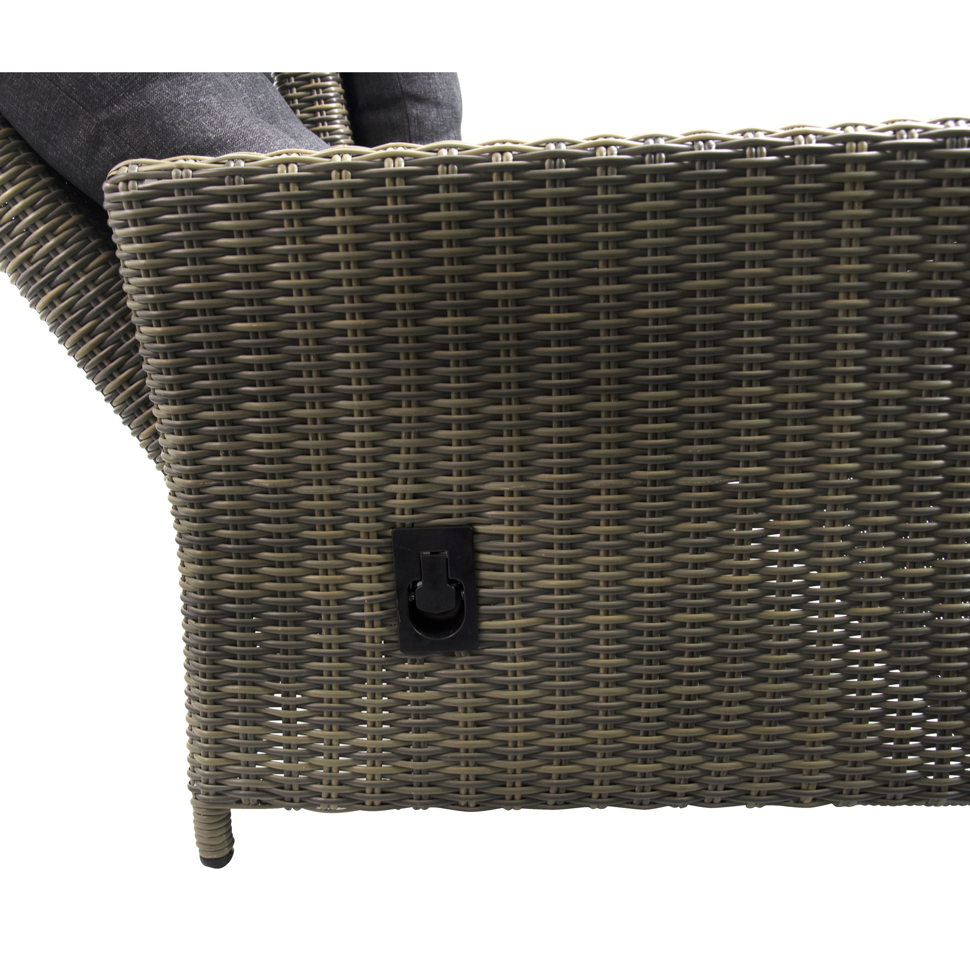 BELLAVISTA DiningLounge »Asti«, 5 Sitzplätze, Polyrattan/Aluminium