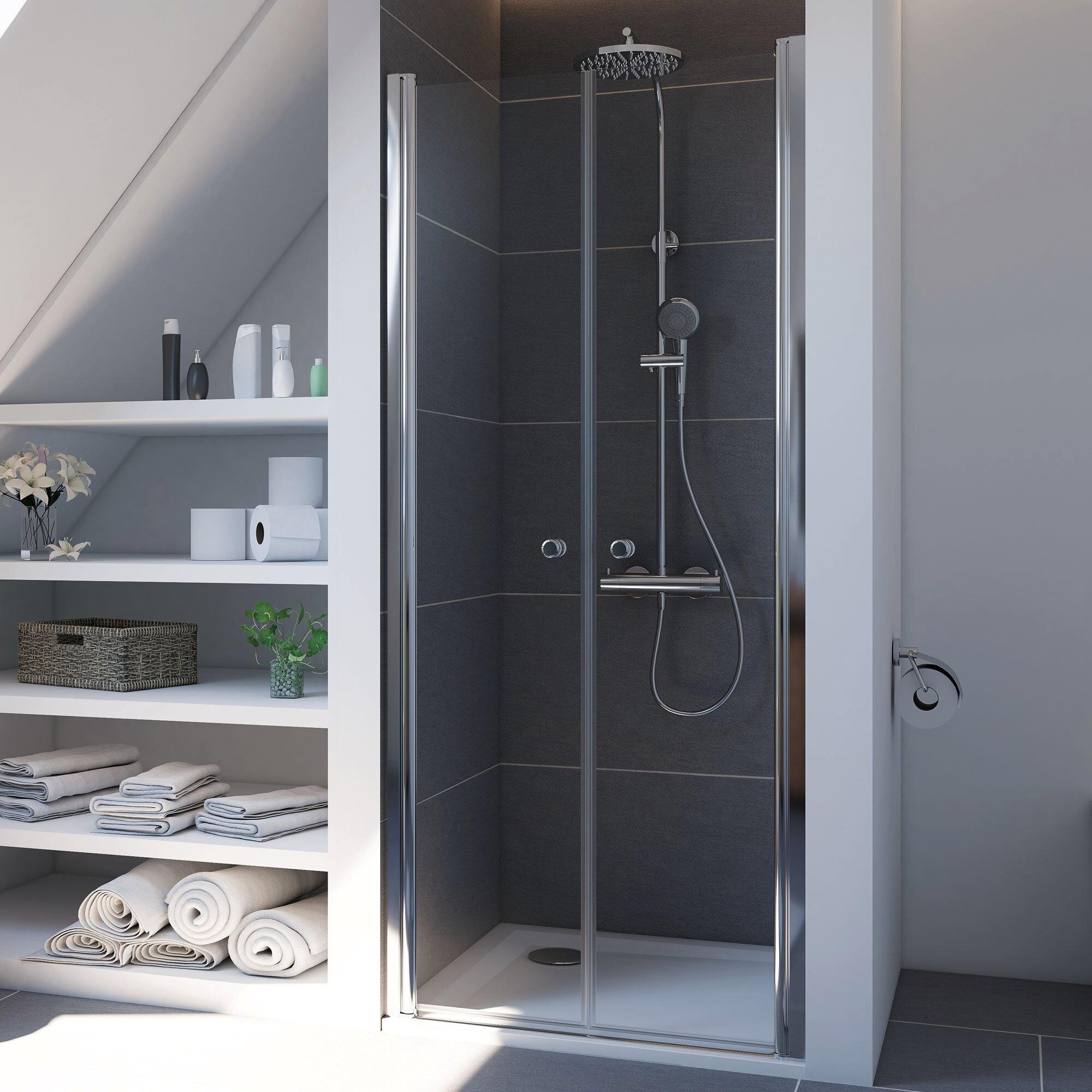 BREUER Duschtür »Elana 6«, Pendeltür, BxH