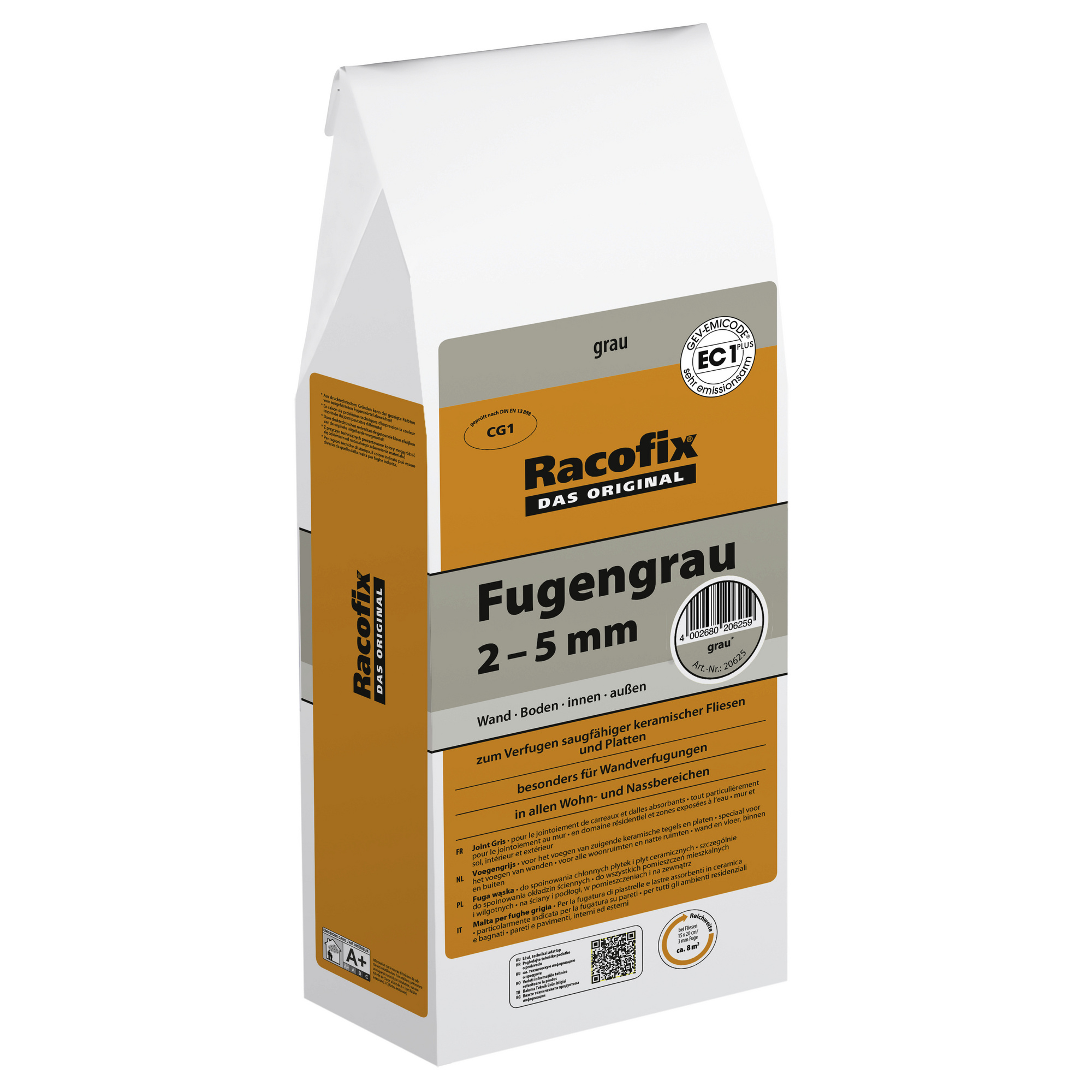 Orig. Ruberstein ® Historischer Fugenmörtel Spachtel Natur, 5 Kg Eimer