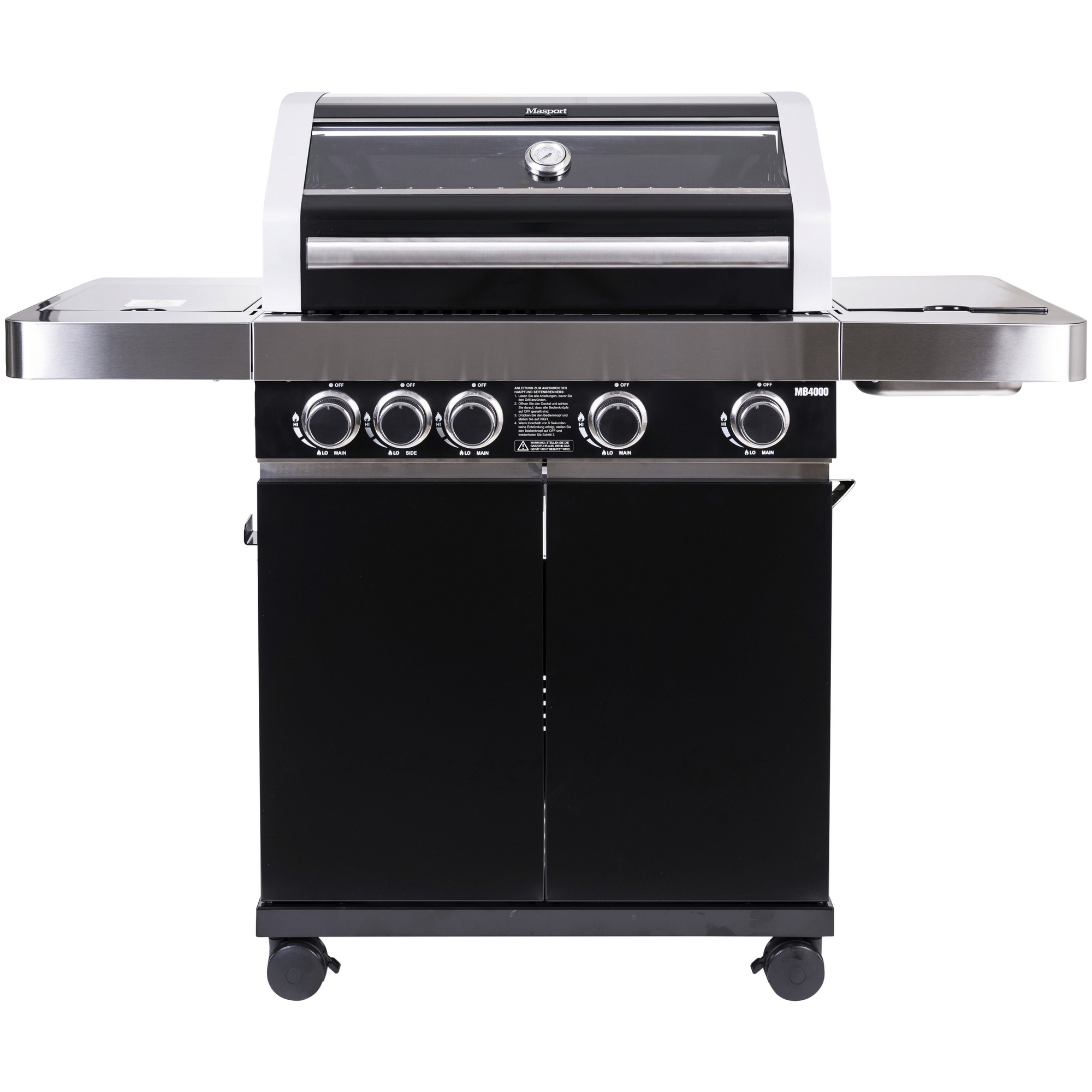 Masport by ALKO Gasgrill »MB 4000«, 4 Brenner, Grillfläche 68,5x90 cm