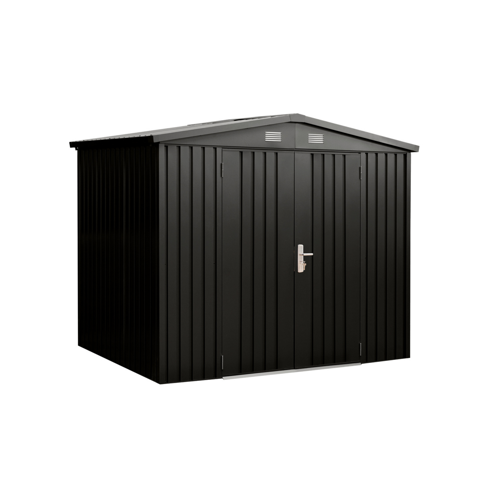 Mr. GARDENER Gerätehaus, Stahl, Satteldach hagebau.de