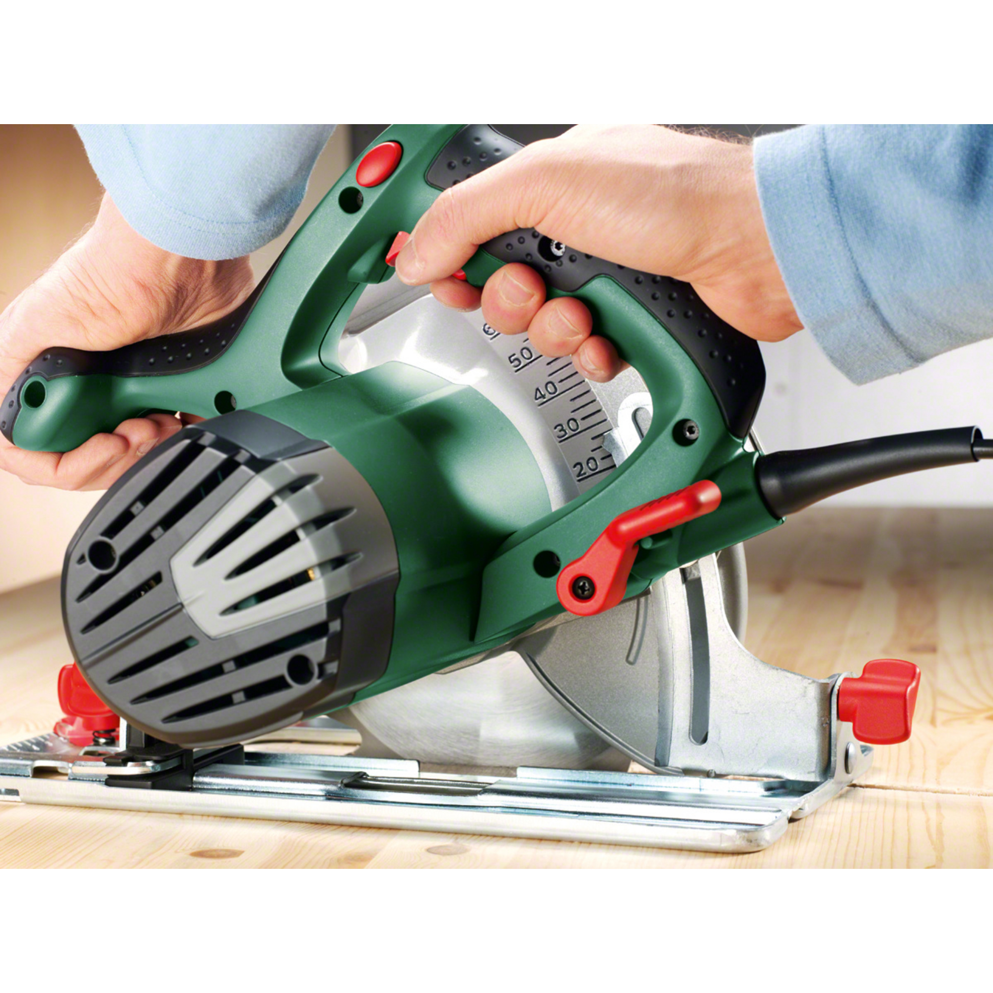 BOSCH Handkreissäge »PKS 66 A«, 230 V, 1600 W, Sägeblatt ø 190 mm hagebau.de