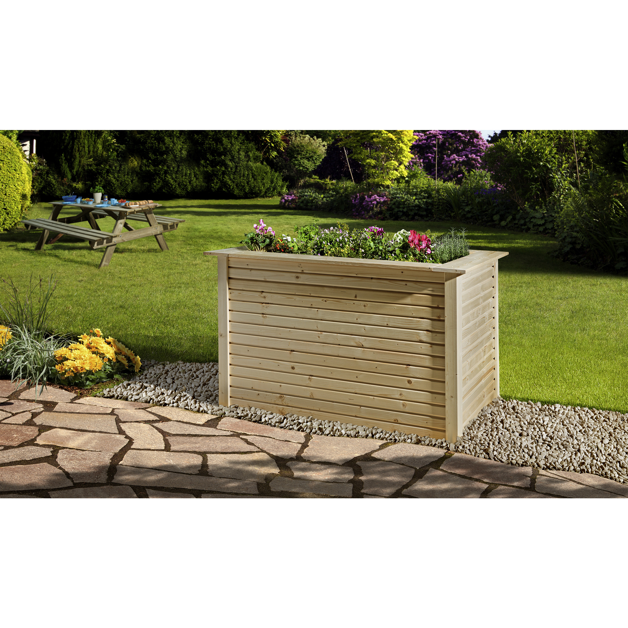 WEKA Hochbeet, BxHxL 131 x 81 x 120 cm, Holz hagebau.de