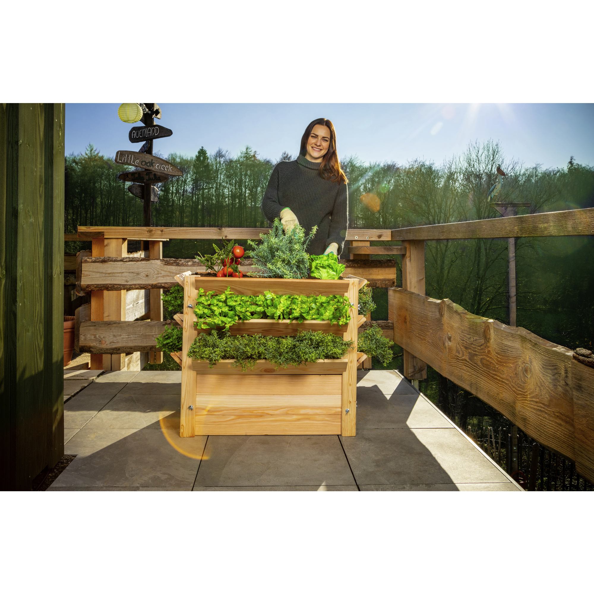 Westmann Hochbeet, BxHxL 90 x 73 x 65 cm, Holz hagebau.de