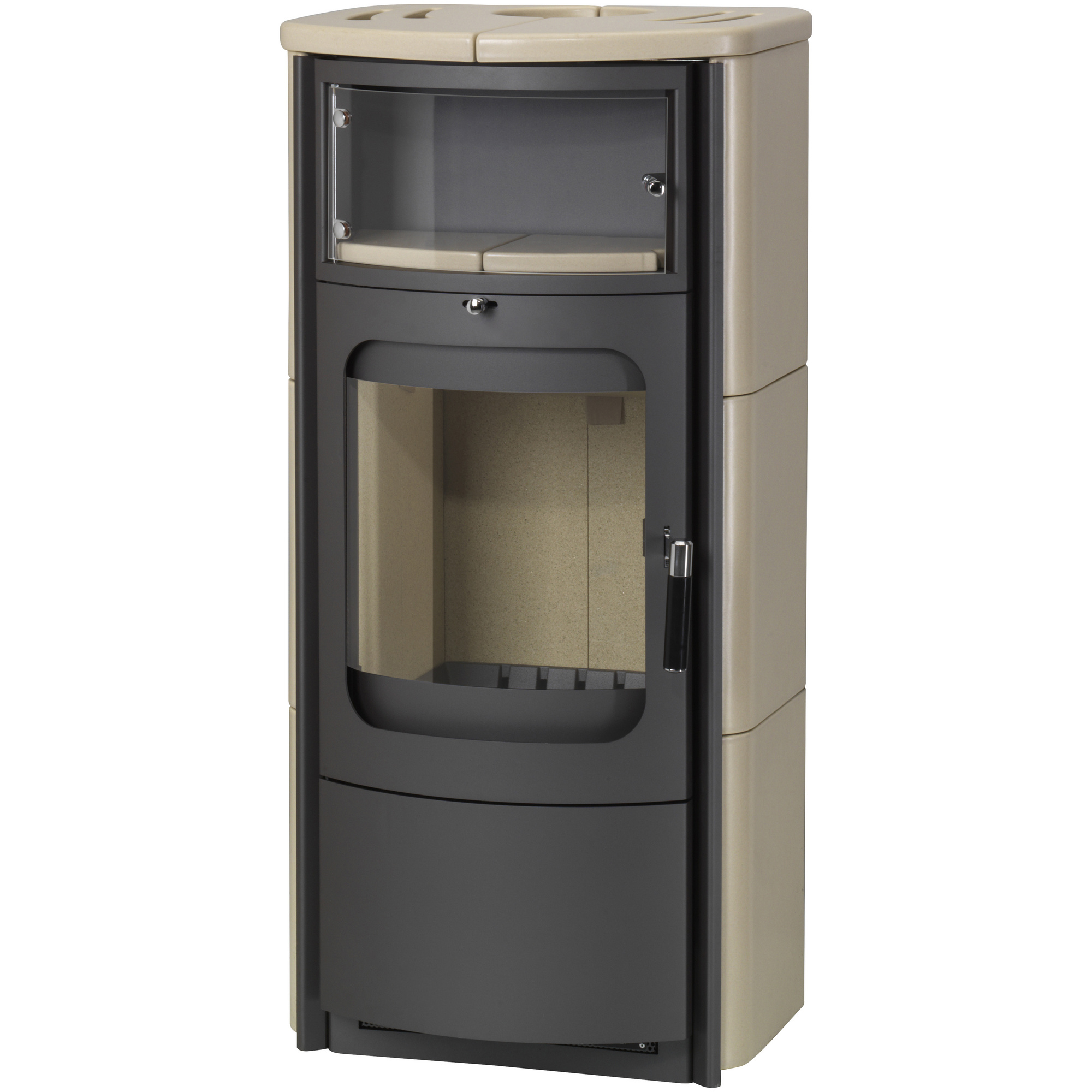 HARK Kachelofen »Opera B«, 7 kW, titan/creme - hagebau.de