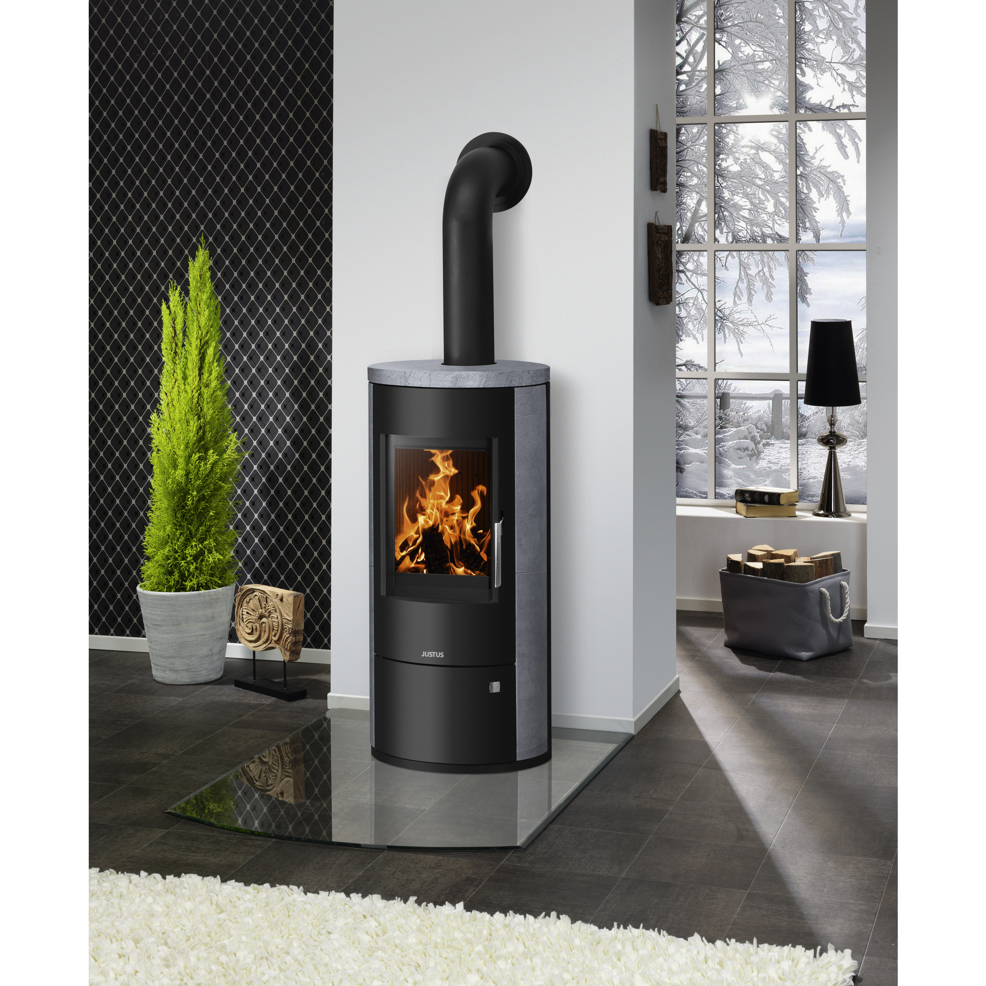 Wunderbar Kaminofen 7 Kw Speckstein Ebenbild
