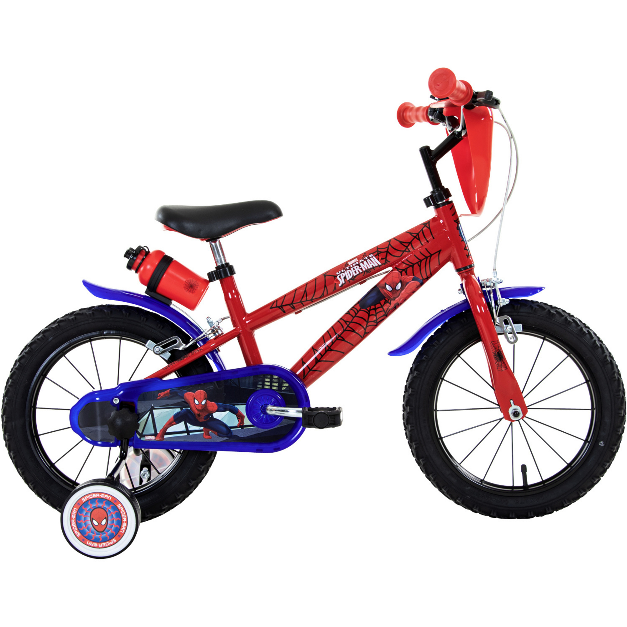 Kinderfahrrad Mit Stützräder Ab 4 Jahre ZÜNDAPP Kinderfahrrad »Spiderman«, 1-Gang, 14 Zoll - hagebau.de