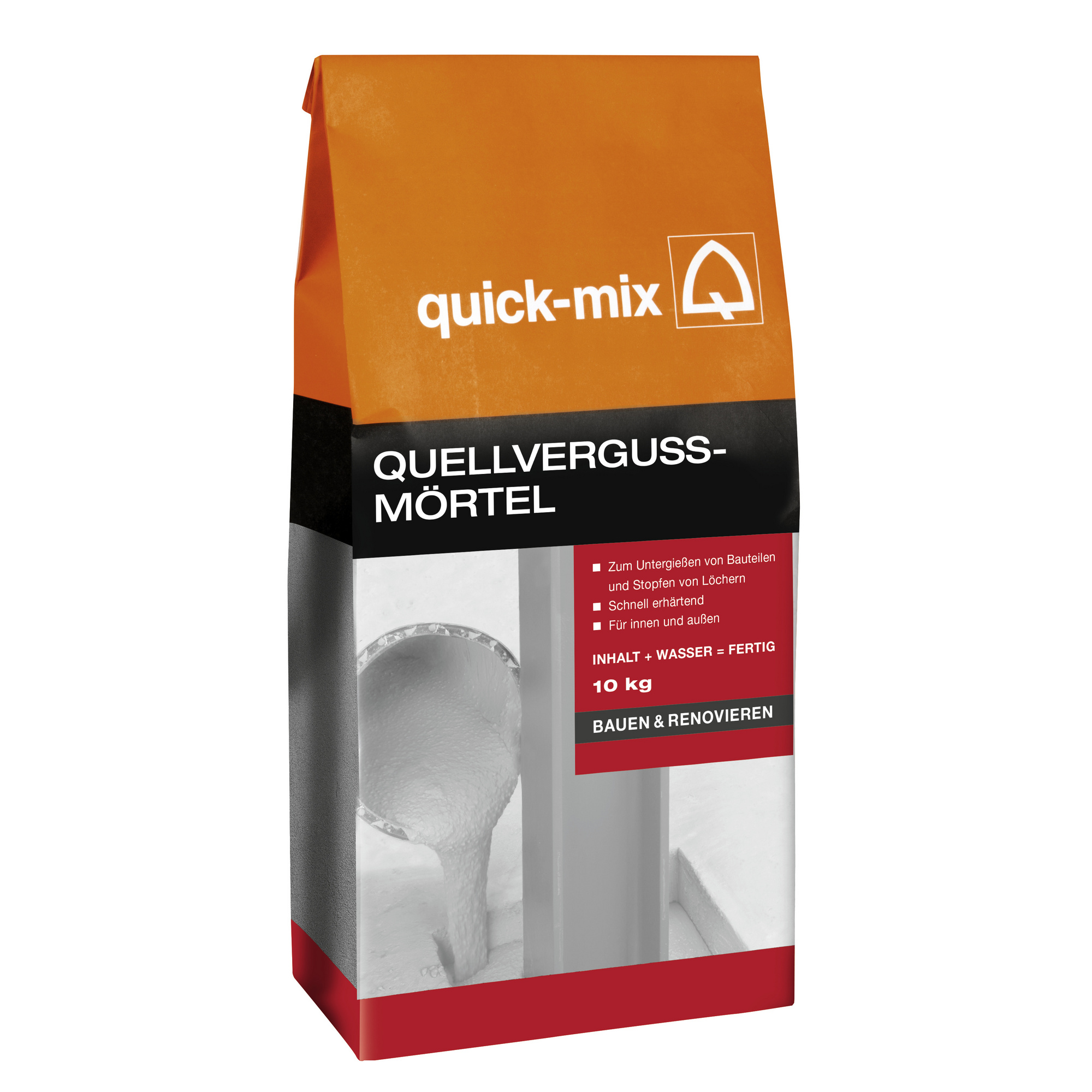 quick-mix Mörtel, Quellvergussmörtel, grau - hagebau.de