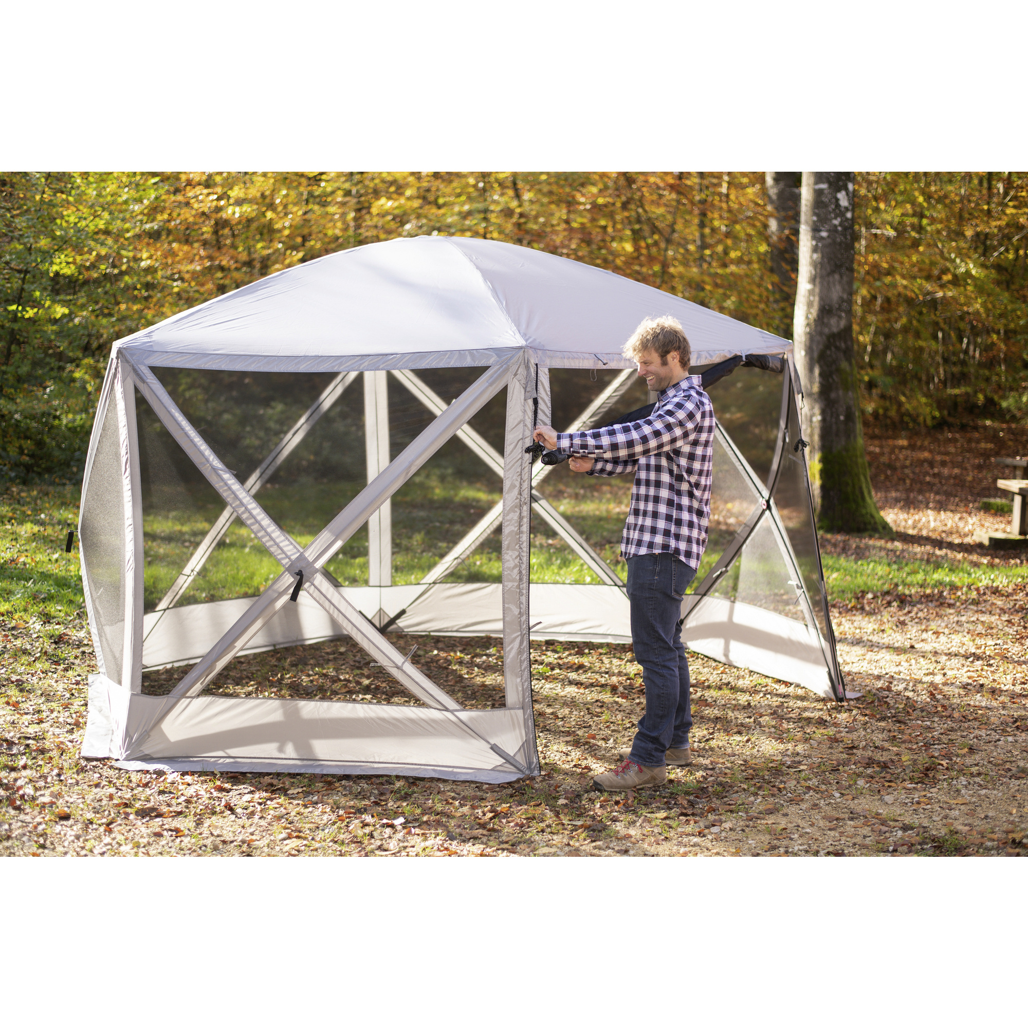 Westmann Pavillon »Flexion«, sechseckig, BxHxT 300 x 225 x 300 cm