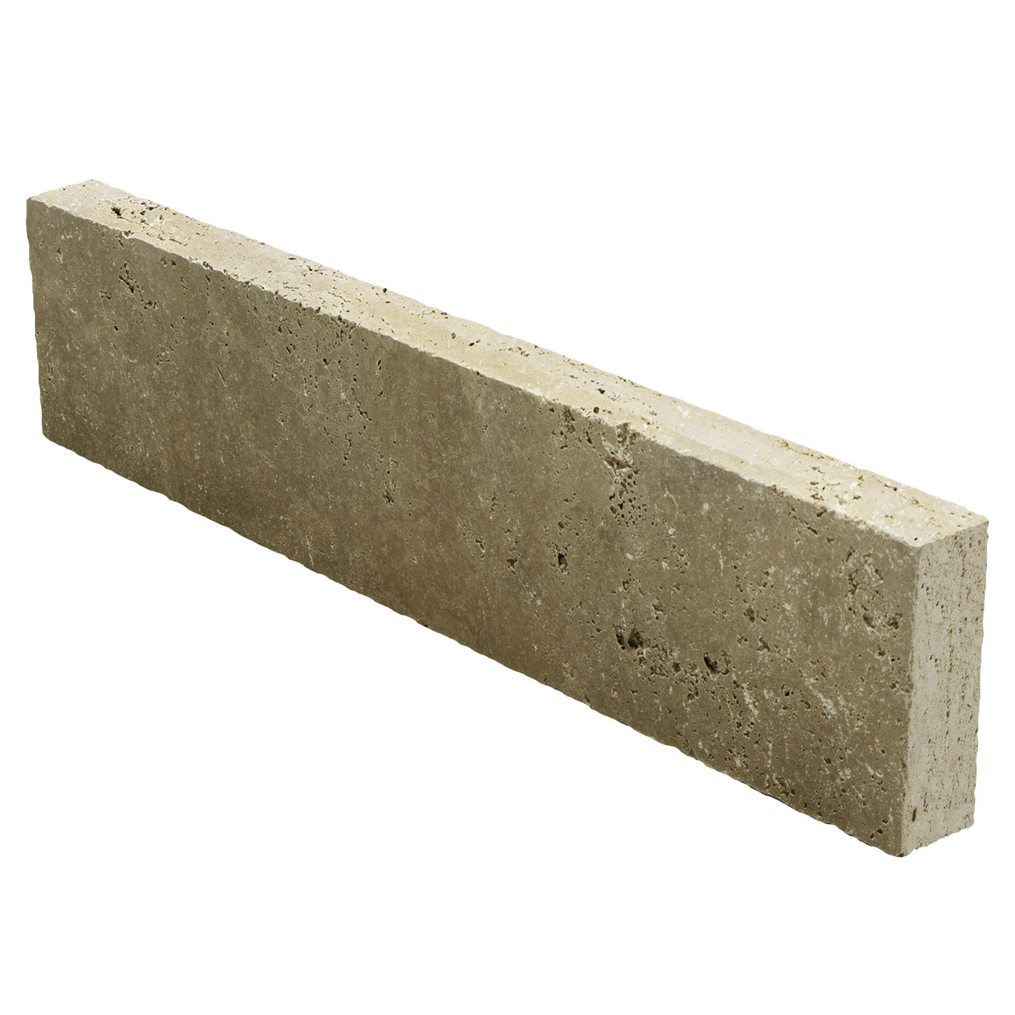 WOHNRAUSCH Randstein »Sunniva«, BxHxL 7,5 x 20 x 100 cm, Travertin
