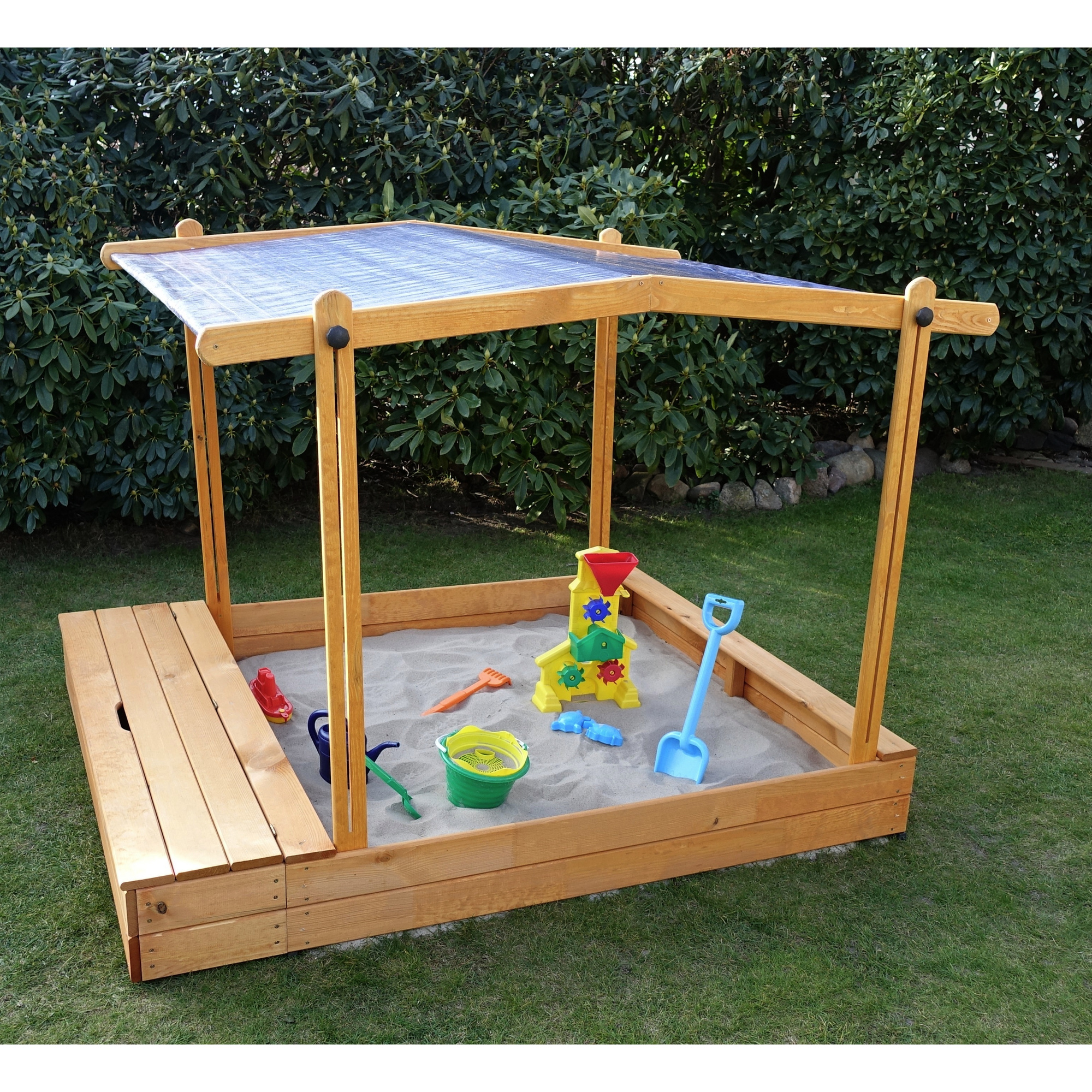 PROMADINO Sandkasten »Multi Plus«, BxL 172 cm x 140 cm, Kiefernholz