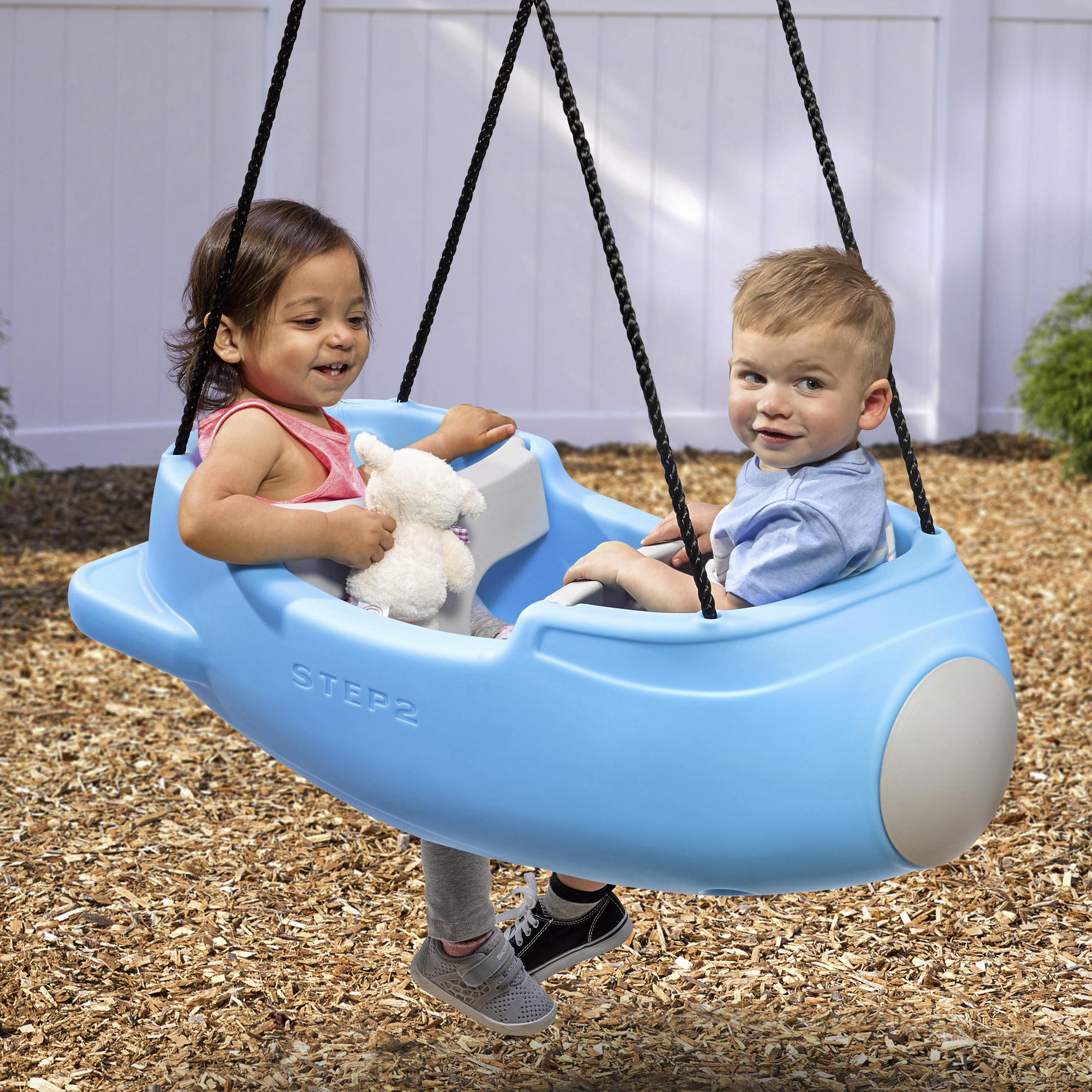 Step2 Schaukelsitz »Rocket Swing for Two«, blau, max. Belastung 22,6