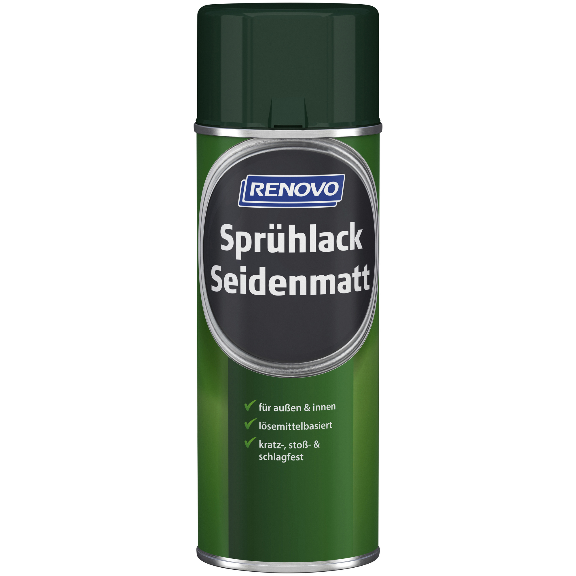 RENOVO Sprühlack seidenmatt, moosgrün RAL 6005 hagebau.de