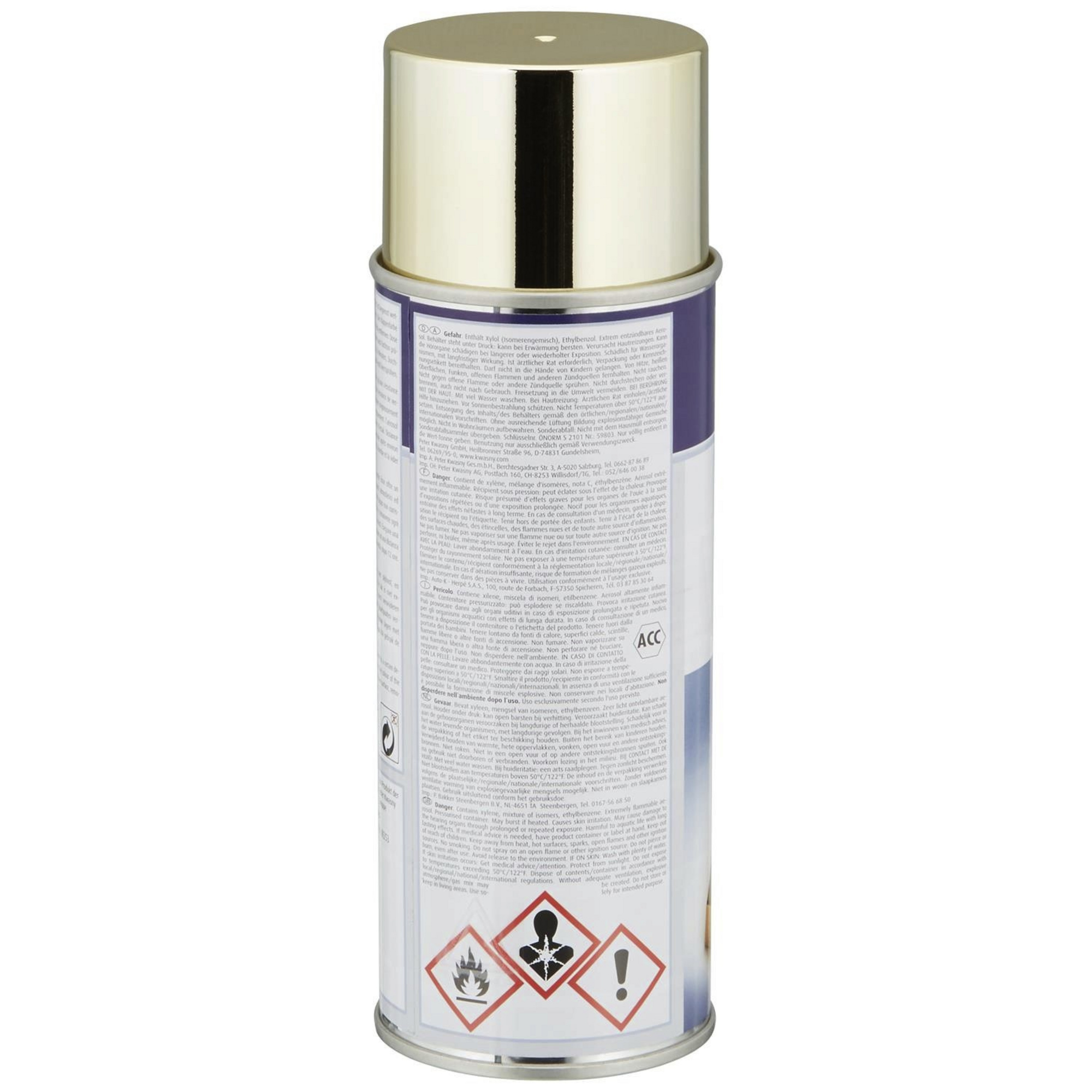 LudwigLacke Felgenlack-Spray In Gold - 400 Ml, Wetterbeständig & Kratzfest