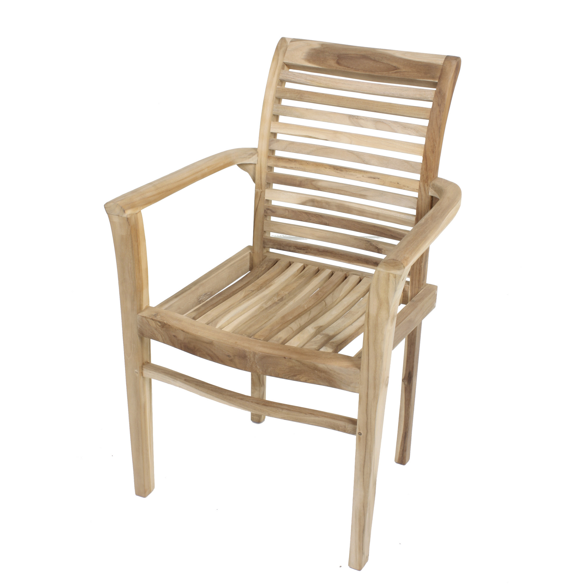 GARDEN PLEASURE Stapelstuhl »JAVA«, BxH 65 x 97 cm, Teakholz hagebau.de