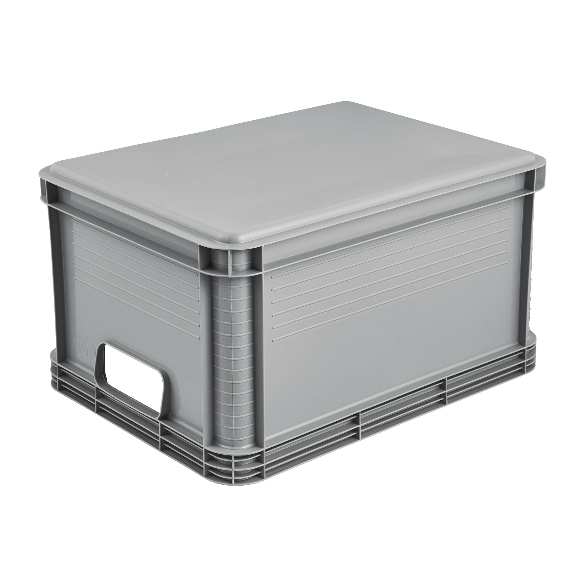 Keeeper Transportbox 8-Delige Set 20L - Grafietgrijs, Stevig En Stapelbaar