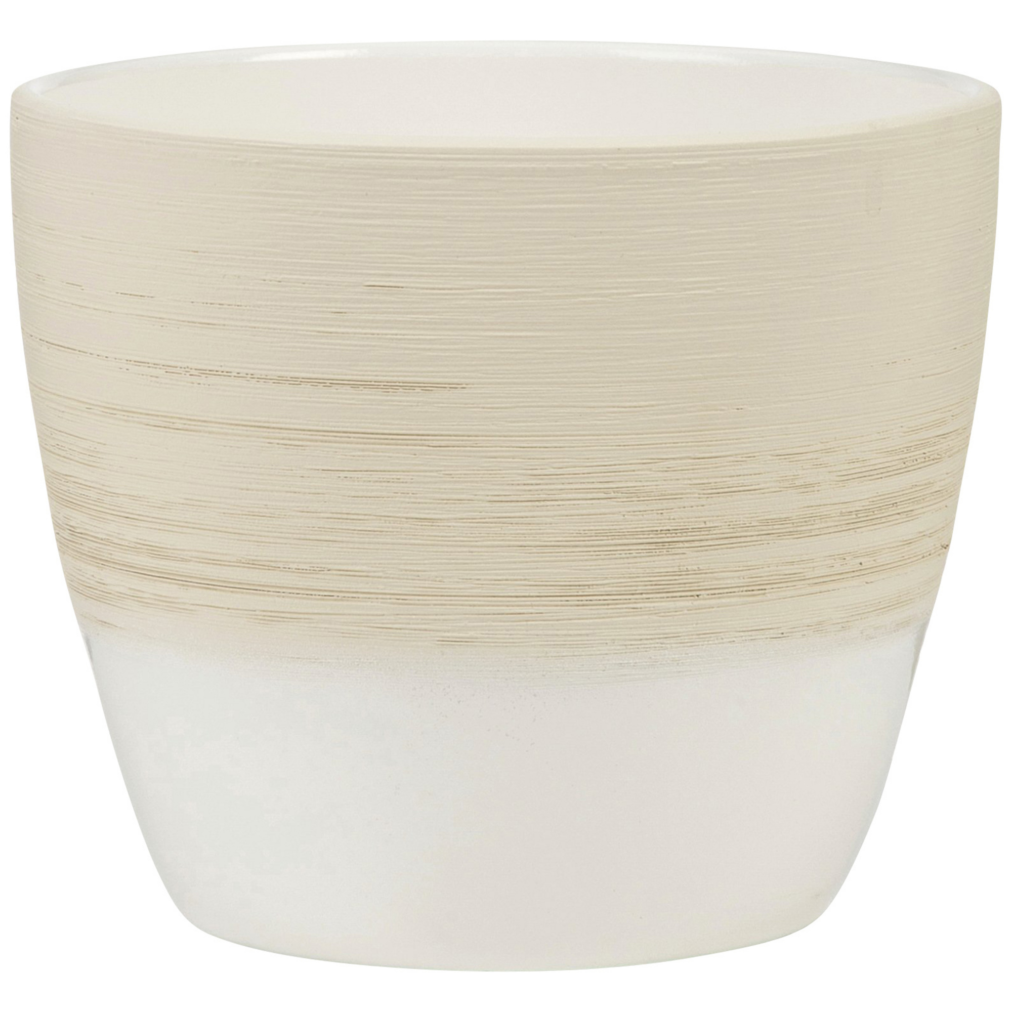 SCHEURICH Übertopf, Breite 11 cm, beige/creme, Keramik hagebau.de