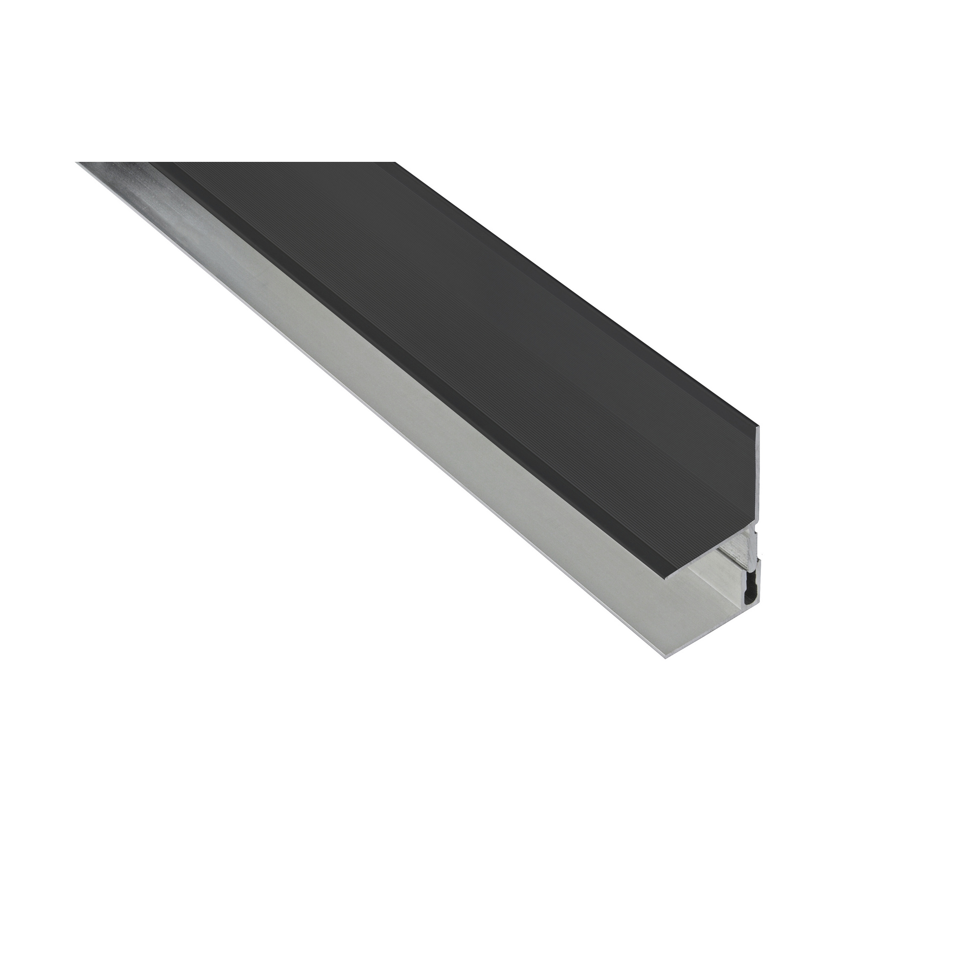 Kovalex Wandabschlussleiste, Aluminium, eckig, für