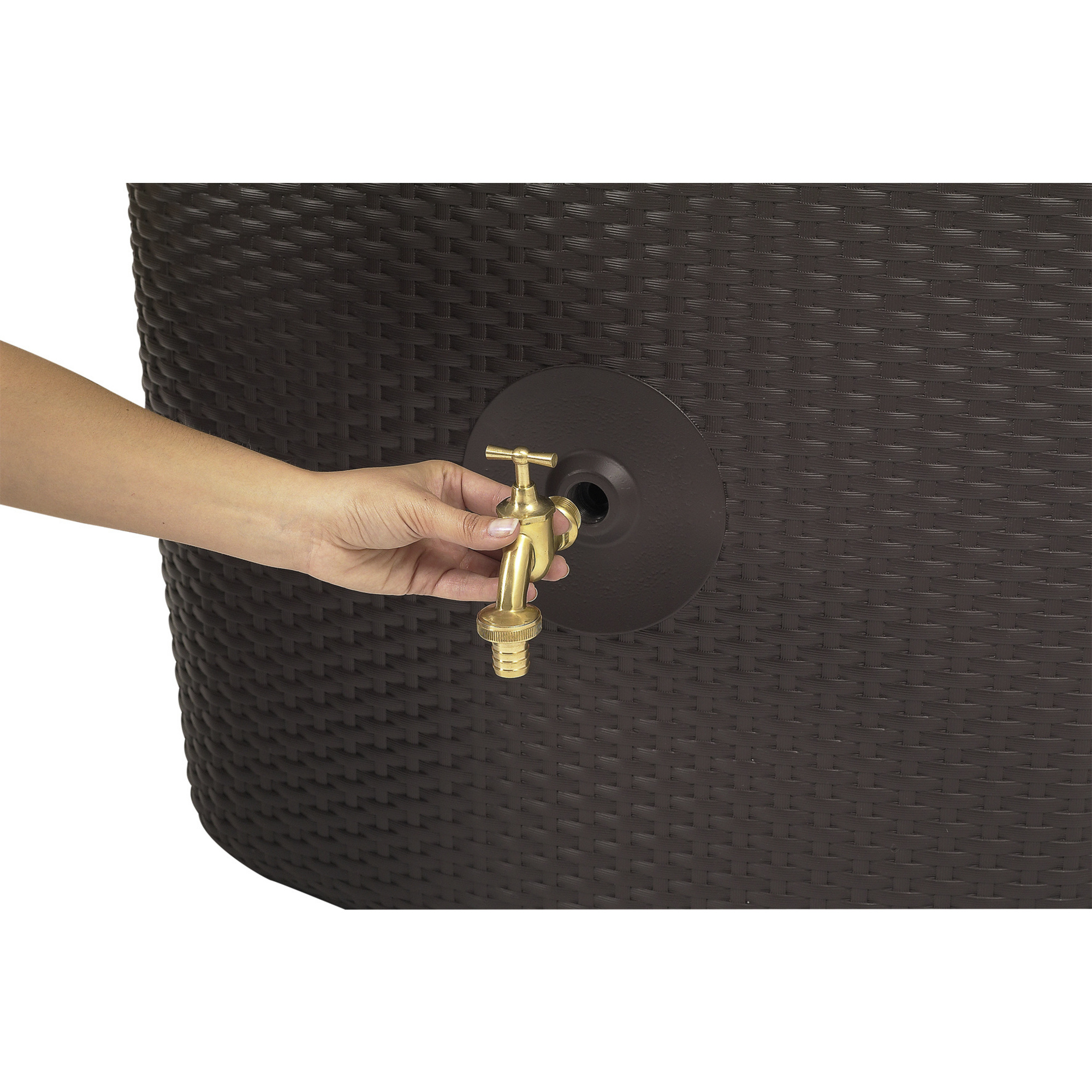 GARANTIA Wandtank »SUNDA«, 300 L, mocca hagebau.de