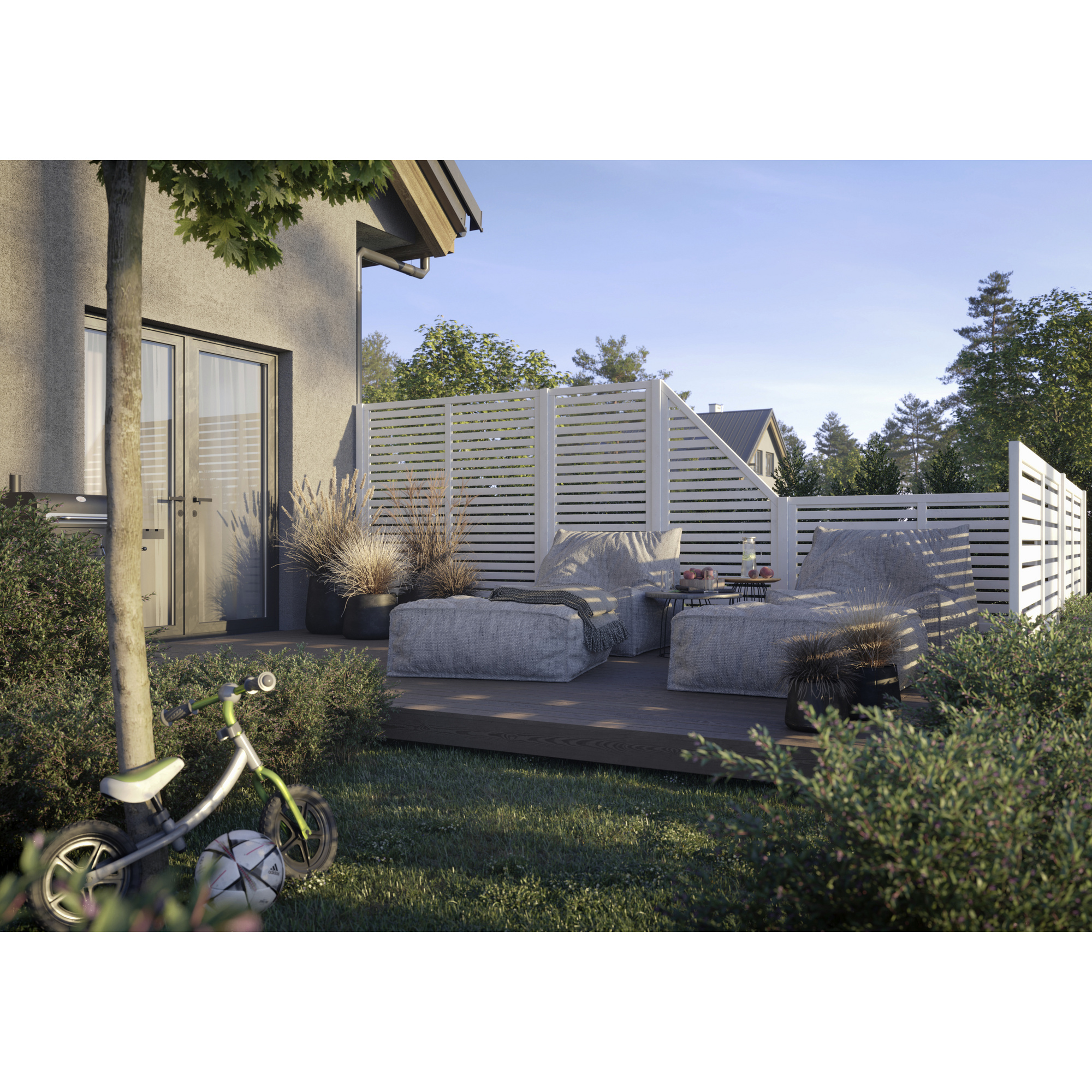 PALMAKO Zaunelement »Nina6«, HxL 150 x 180 cm, Holz hagebau.de