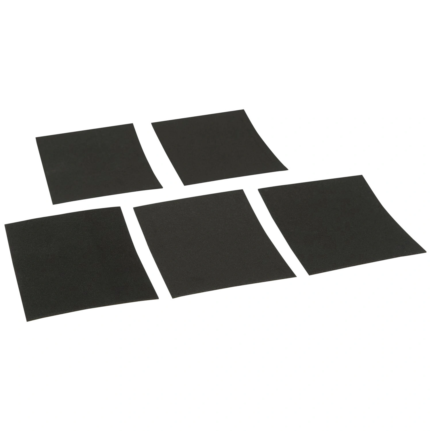 HETTICH Antirutschpad, rechteckig, Selbstklebend, schwarz, 60 x 1,5 x 85 mm  