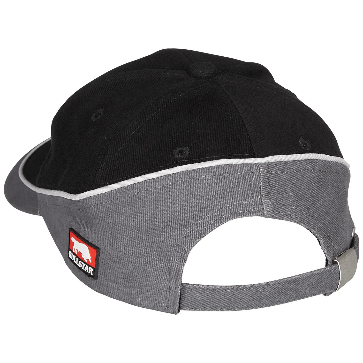 BULLSTAR Cap »VISION«, Baumwolle, schwarz/grau