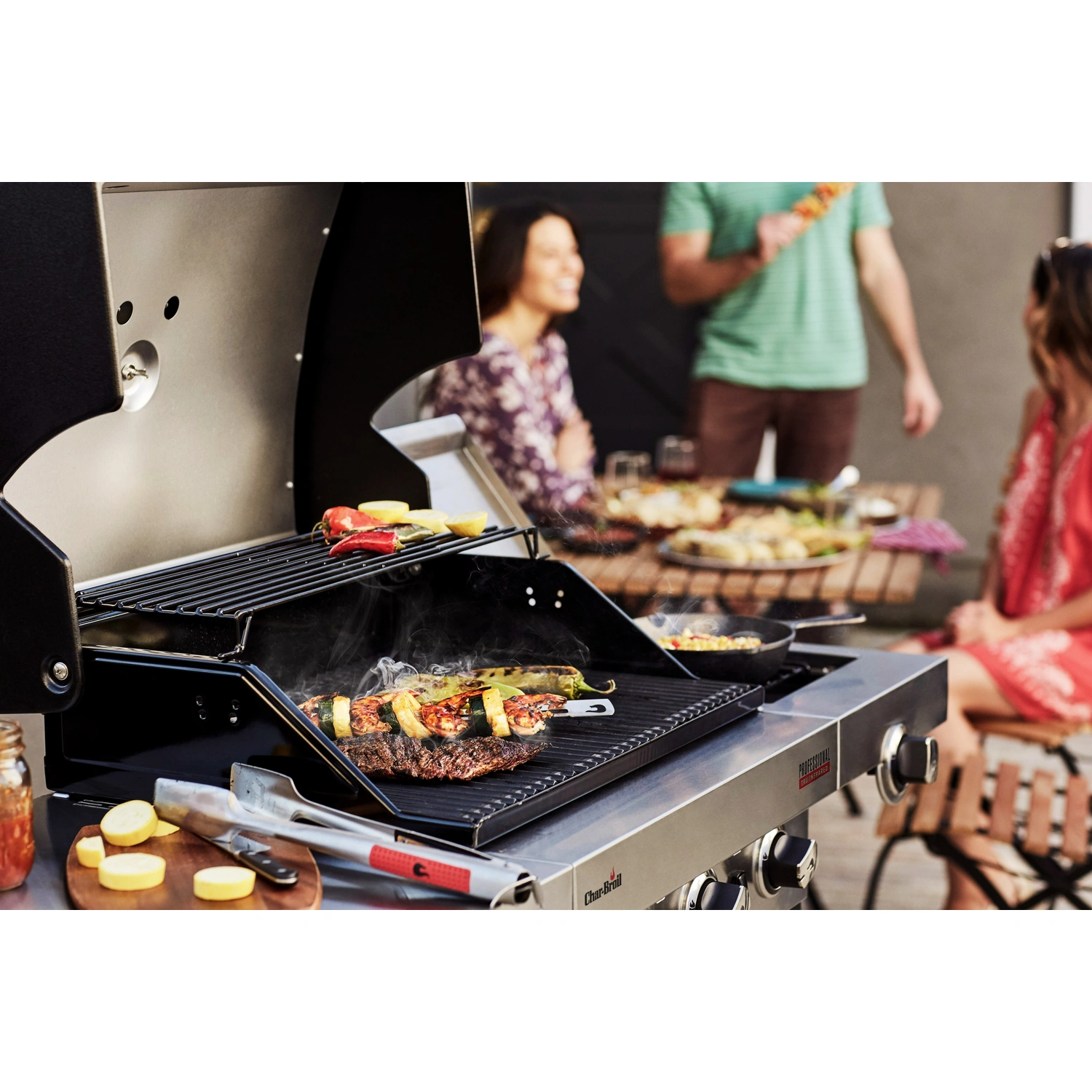 CHAR BROIL Gasgrill Professional Line 3 Brenner Grillfl che