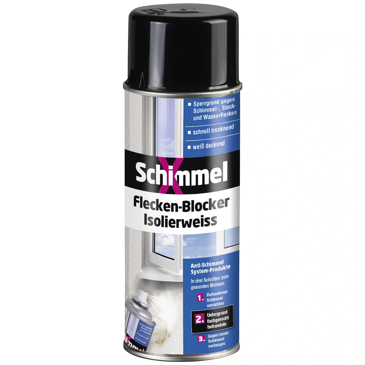 SchimmelX Isolier-Spray, weiß, 0,4 l 