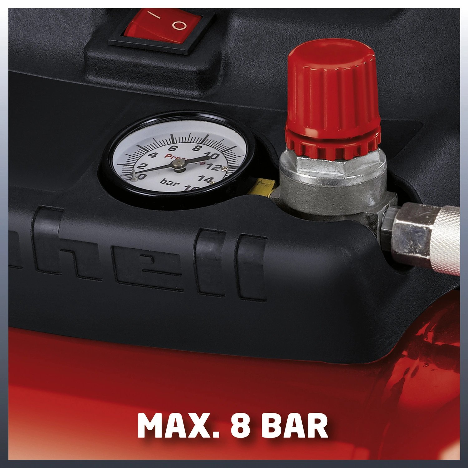 EINHELL Kompressor »TC-AC 190/6/8 OF«, 8 bar, Max. Füllleistung: 139 l/min