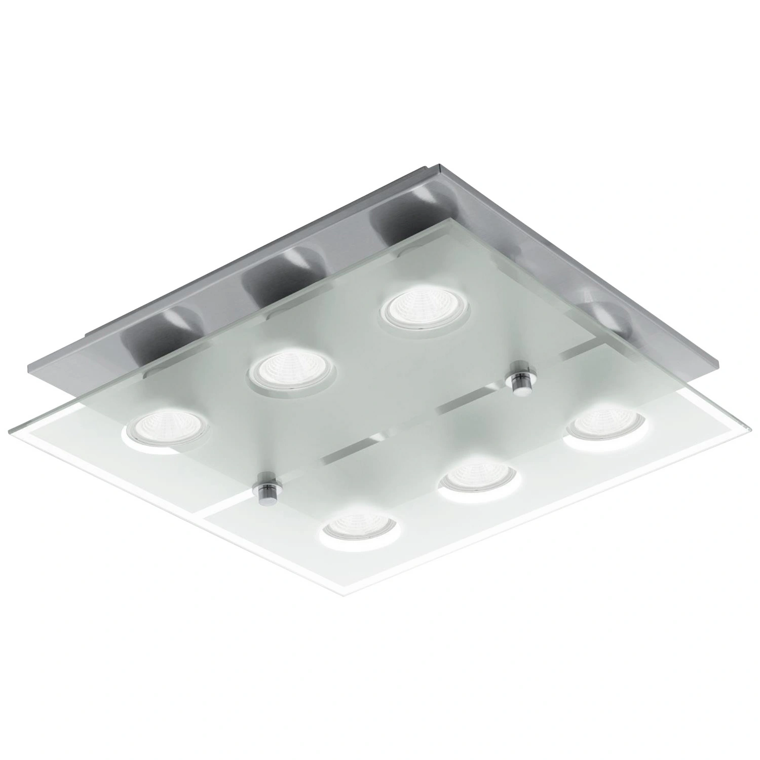 EGLO LED-Deckenleuchte in inkl. warmweiß GU10, »CABO-SD«, dimmbar, Leuchtmittel